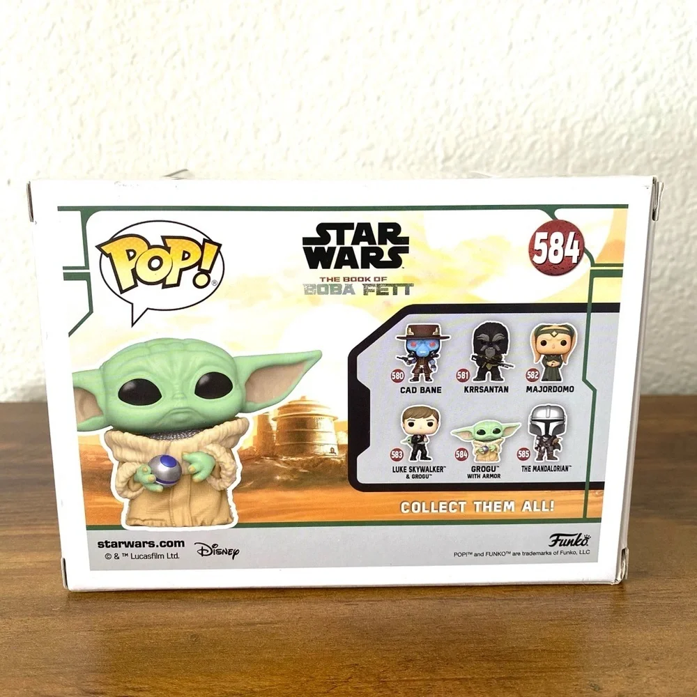 Funko Pop! Star Wars Grogu With Armor Bobblehead #584